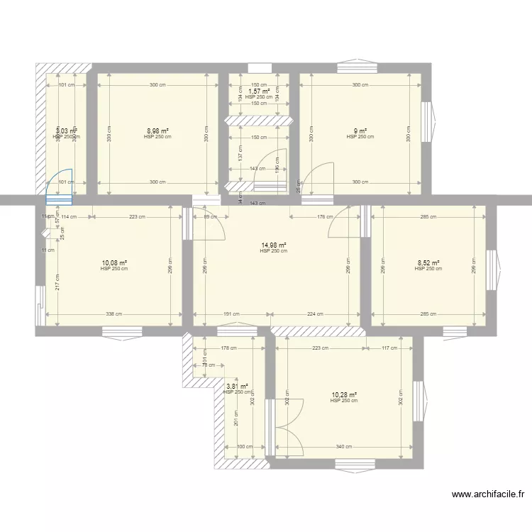 ALAVI PACHIRI plan 4. Floor plan with 