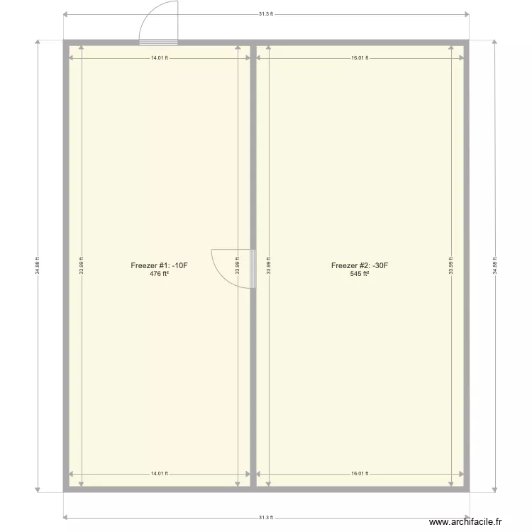 Seven. Floor plan with 