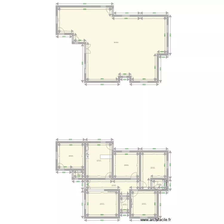 may House. Floor plan with 