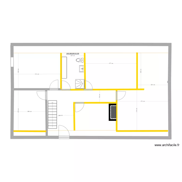Herinnes-Haut-0. Floor plan with Herinnes-Haut-0. Floor plan with