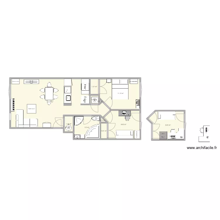 Duvernay. Floor plan with Duvernay. Floor plan with