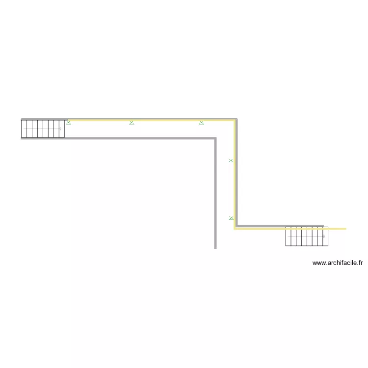el&eacute;trica casa 1. Floor plan with 