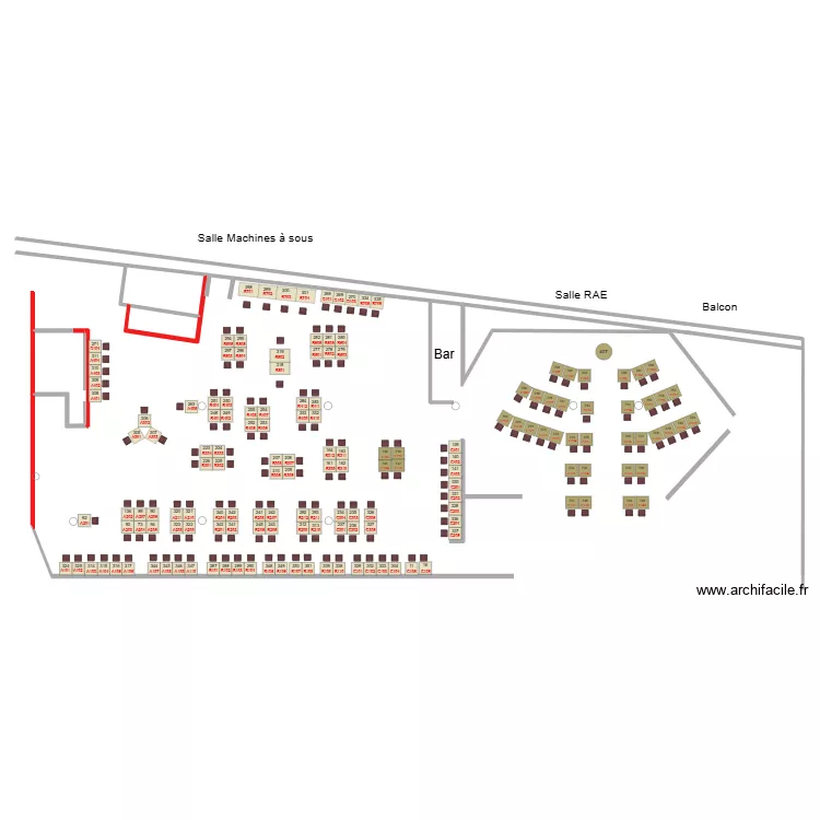 Plan au 29.07 Bis. Floor plan with Plan au 29.07 Bis. Floor plan with
