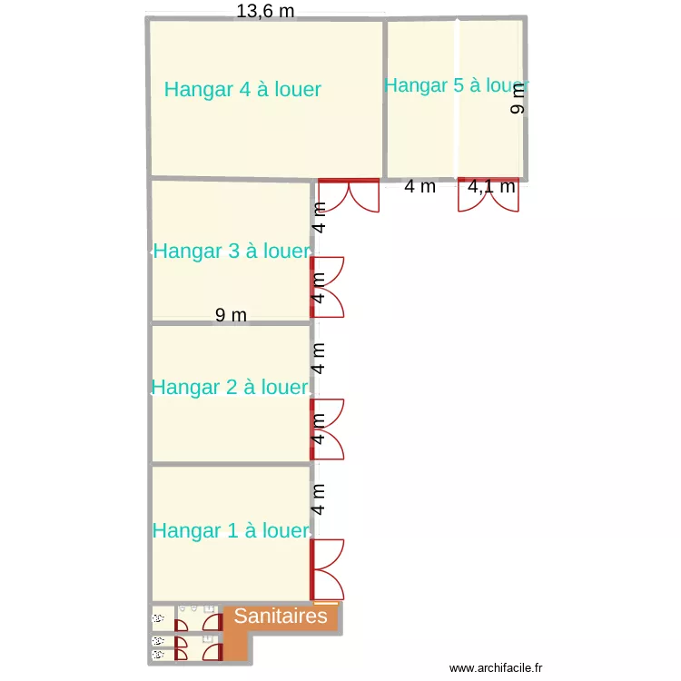 G3 claustras. Floor plan with 13 Rooms and 415 m²