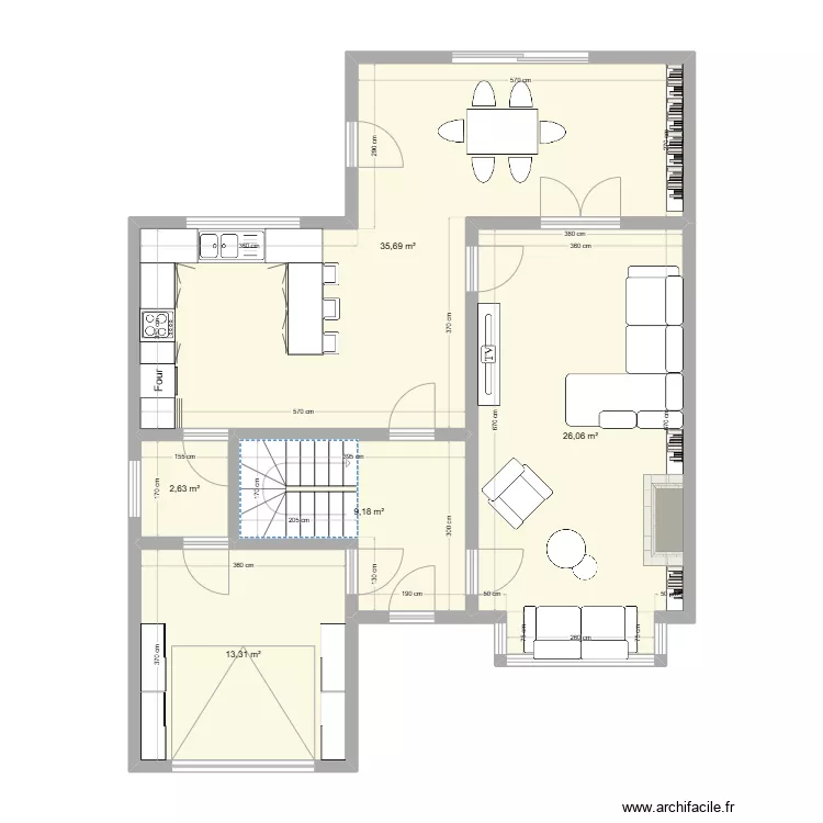 vite fait1002. Floor plan with 