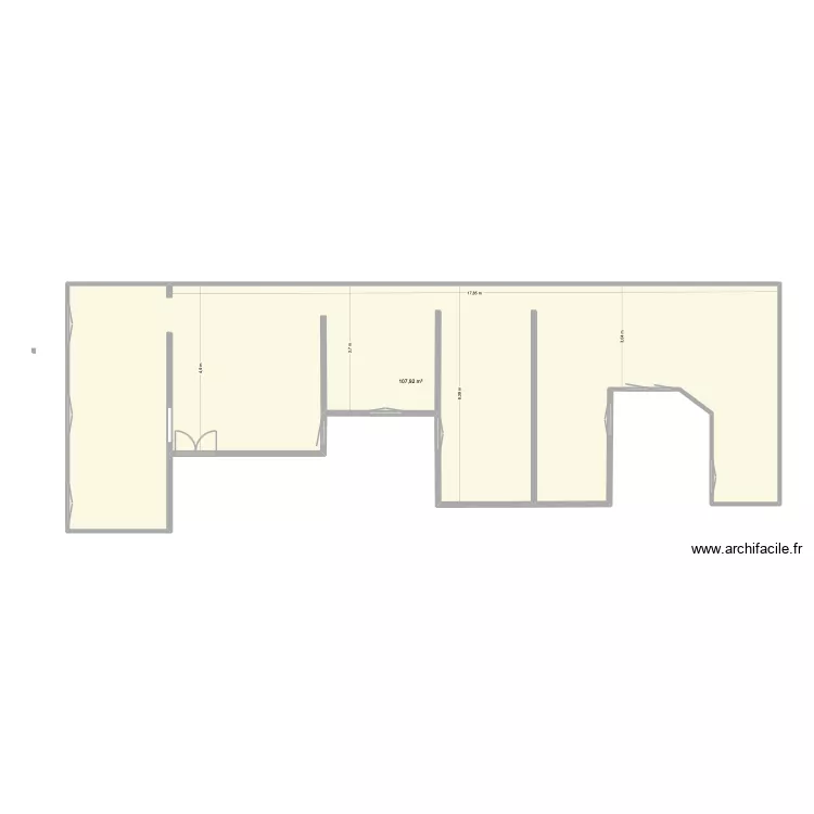 fernan Gonzalez 19   3. Floor plan with 1  and 108 m²