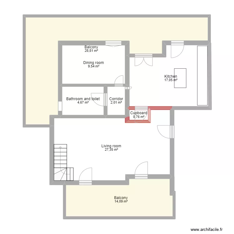 home. Floor plan with 
