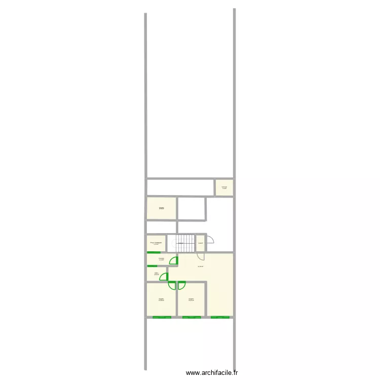 Projeto Hilton Muller Rua Centenário 2026. Floor plan with 14 and 162 m² Projeto Hilton Muller Rua Centenário 2026. Floor plan with 14 and 162 m²