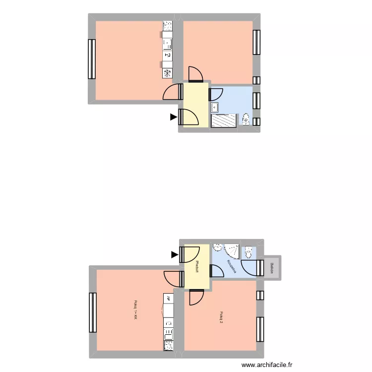 Boh&aacute;čova 567, byt 4. Floor plan with 17  and 216 m²