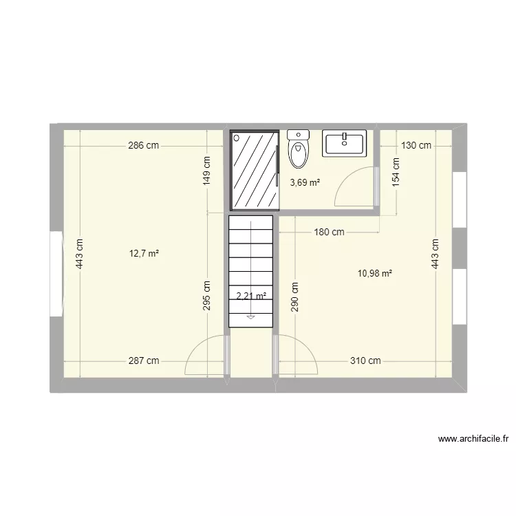 Hereward Road 2. Floor plan with Hereward Road 2. Floor plan with