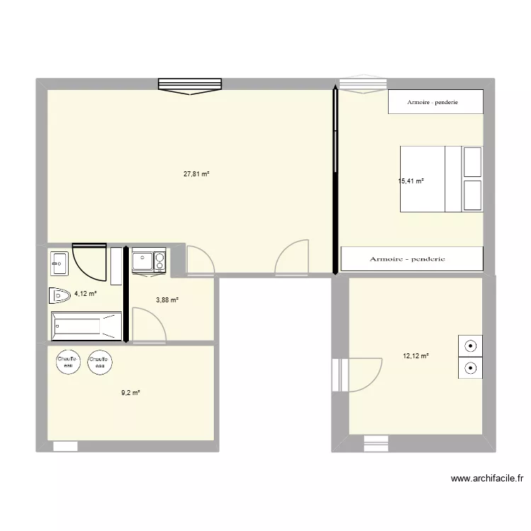 Basement2. Floor plan with 10  and 133 m²