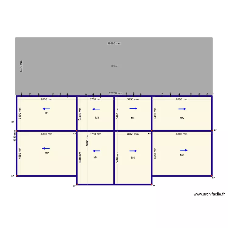 Authentic restaurant Panneaux sandwich. Floor plan with Authentic restaurant Panneaux sandwich. Floor plan with