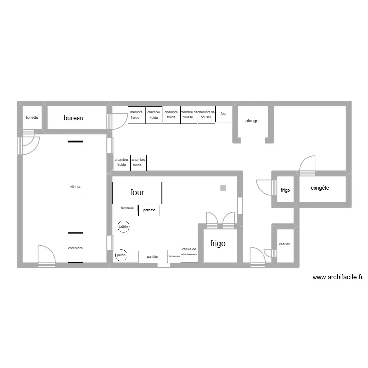 MOREL J&eacute;r&eacute;my. Floor plan with 9  and 116 m²