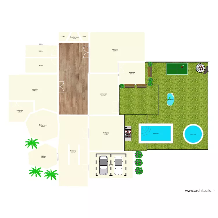 house. Floor plan with house. Floor plan with