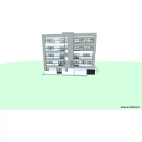 PROJET R+4 asc2 300sqm