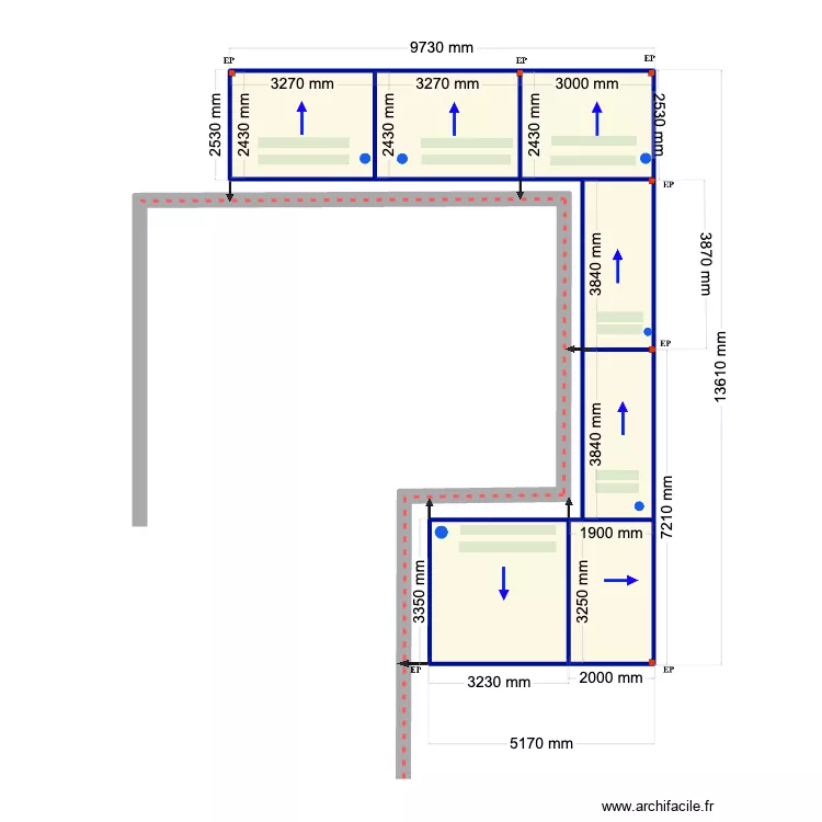 RENE OVERMEER V3. Floor plan with 7 and 52 m² RENE OVERMEER V3. Floor plan with 7 and 52 m²
