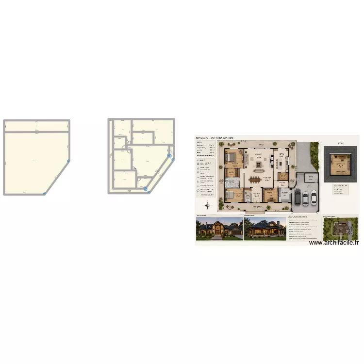 Casa. Floor plan with 10  and 480 m²
