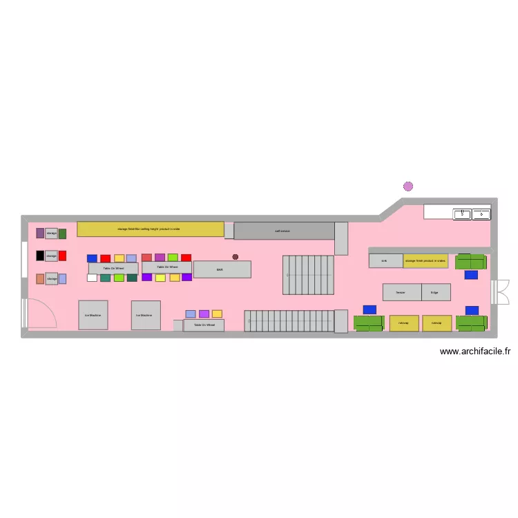 untitled V10 CRATE. Floor plan with 