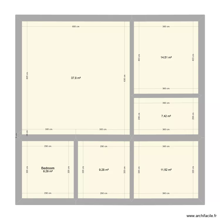 Domonyvolgy_v2a. Floor plan with 