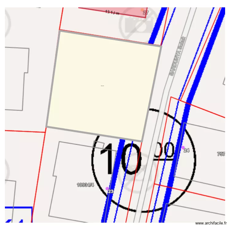 BGVC-DENEME. Floor plan with 1  and 370 m²