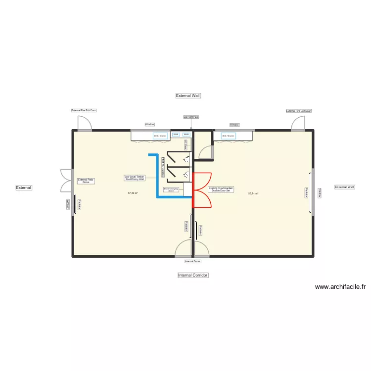 BRO Nursery Proposed V1. Floor plan with 5 and 121 m² BRO Nursery Proposed V1. Floor plan with 5 and 121 m²