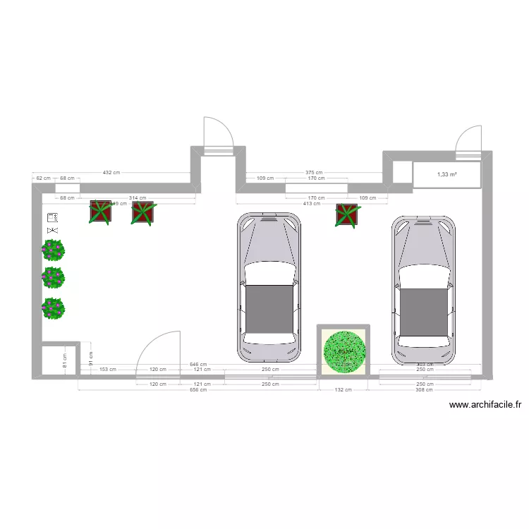 Front Garden right parking. Floor plan with Front Garden right parking. Floor plan with
