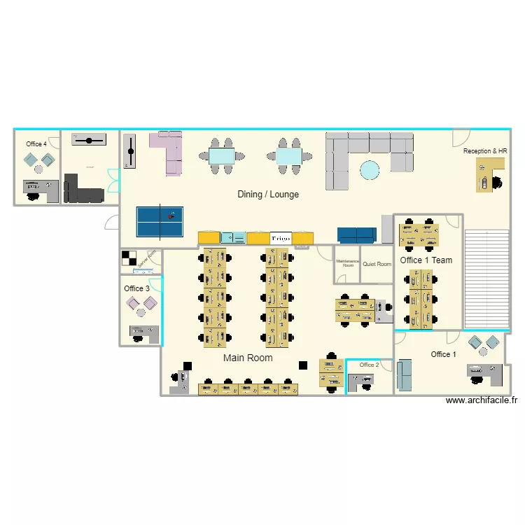 Vasiliko Ground Floor. Floor plan with 