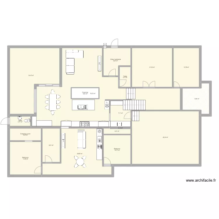 house. Floor plan with 