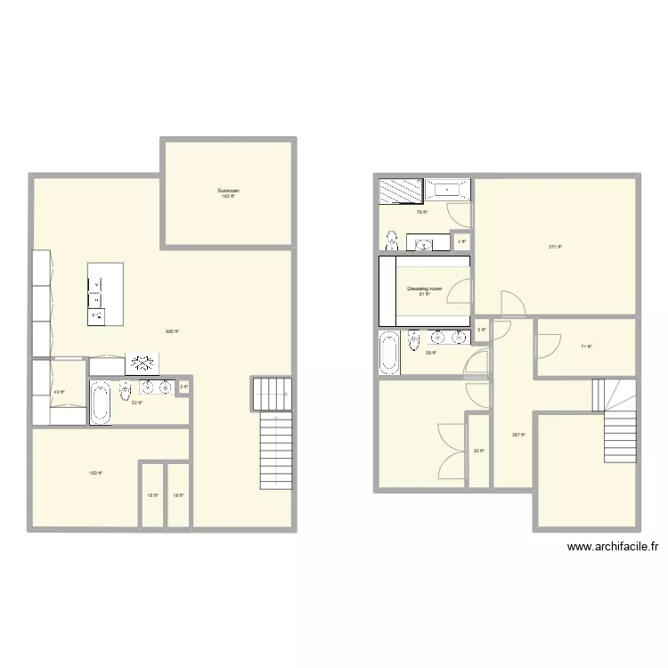 Plan 002. Floor plan with 