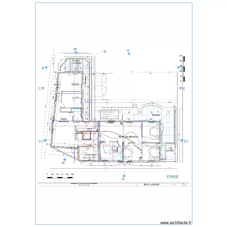 Joinville le Pont 202. Floor plan with 