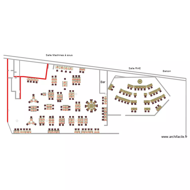 Plan au 29.06. Floor plan with 2  and 35 m²