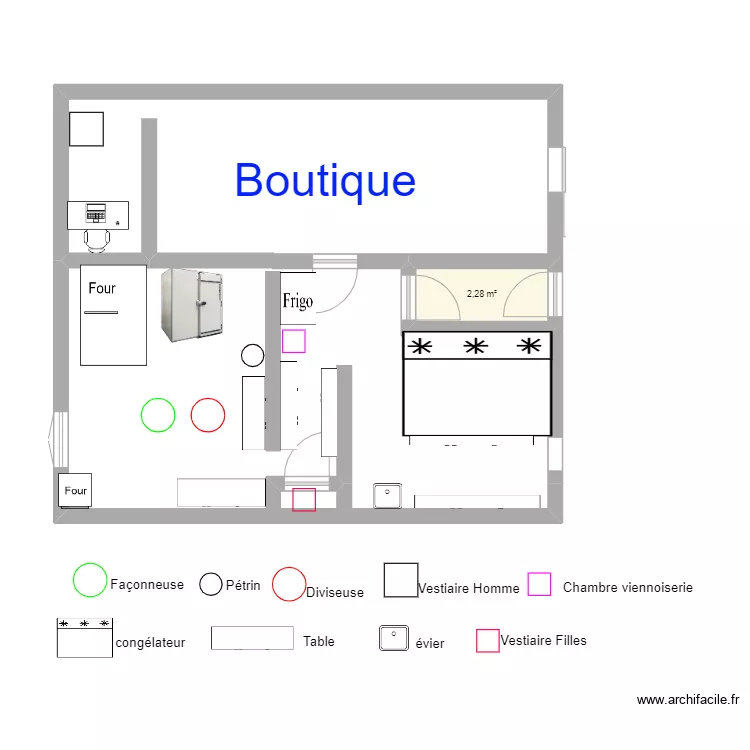 C&eacute;lian. Floor plan with 