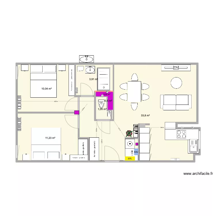 41 v4. Floor plan with 