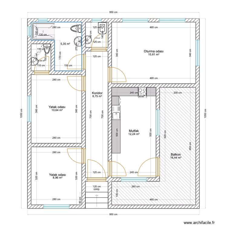 evv. Floor plan with evv. Floor plan with