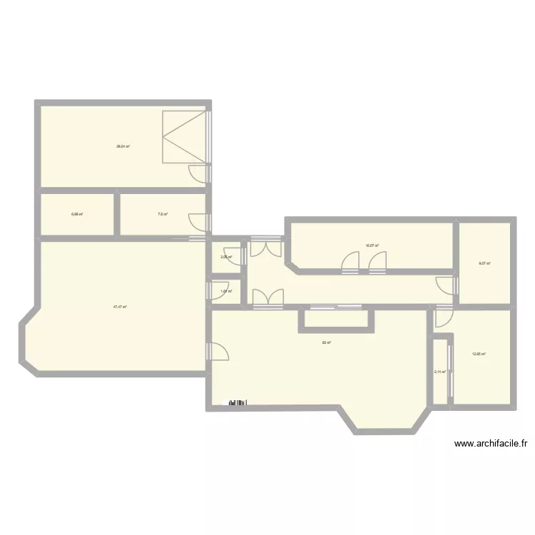New house ?? :D. Floor plan with 11  and 197 m²