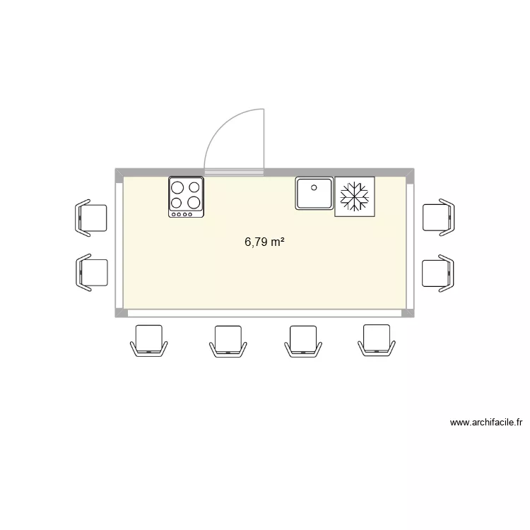 Kiosque Sikensi. Floor plan with Kiosque Sikensi. Floor plan with