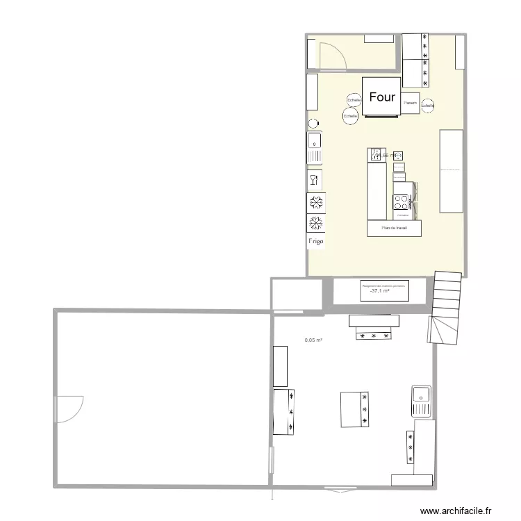 Emmanuelle. Floor plan with 