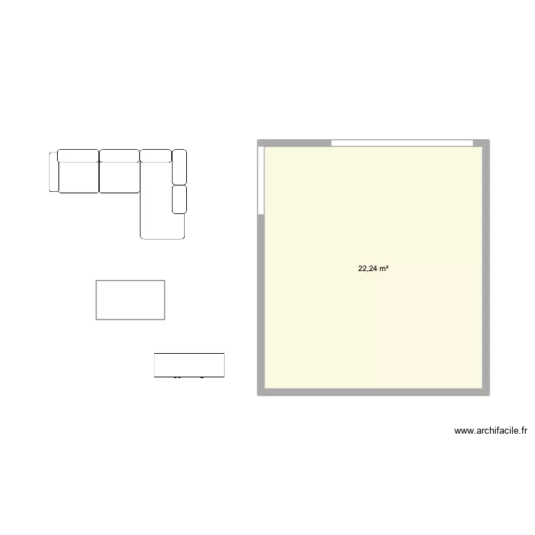 cezanne 18h. Floor plan with 