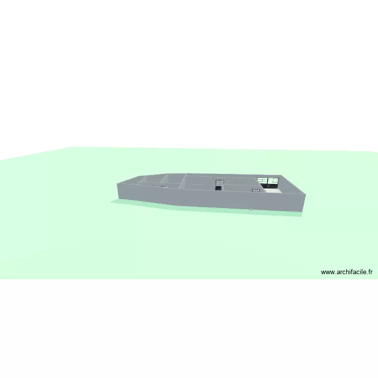 casa pradera. Floor plan with 4  and 113 m²