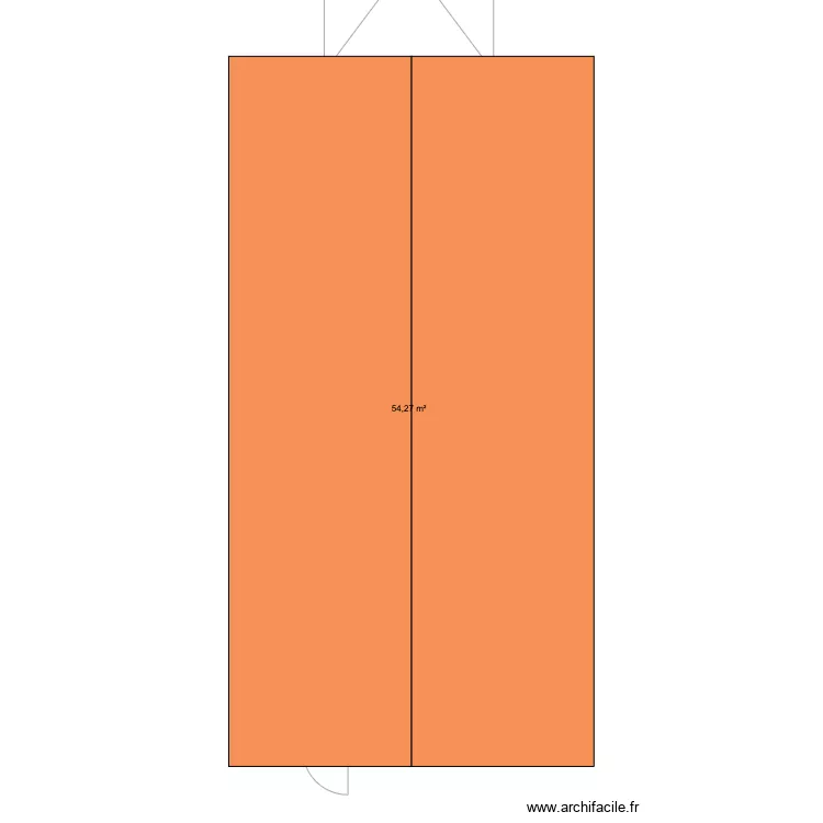 Pietman Buitekamer. Floor plan with 