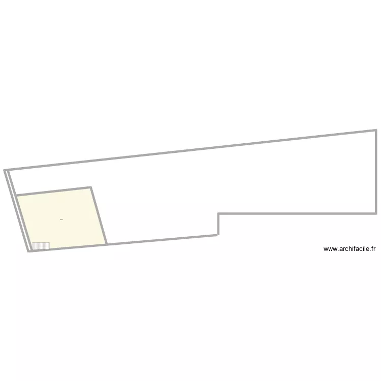 workshop. Floor plan with 