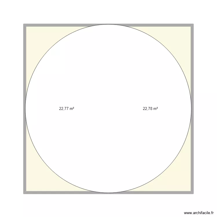 kangaroo frame. Floor plan with 
