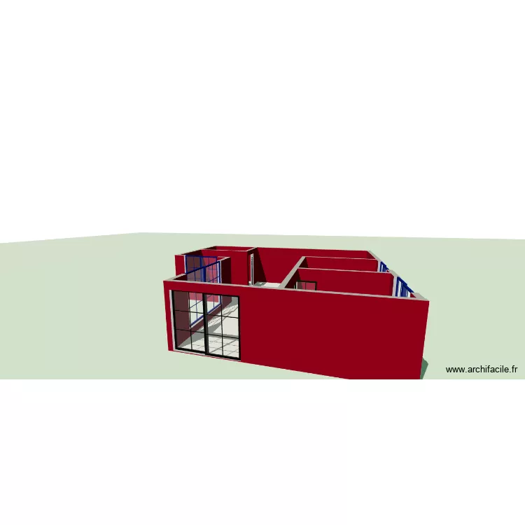 Fredy. Floor plan with 4 Rooms and 82 m² Fredy. Floor plan with 4 Rooms and 82 m²