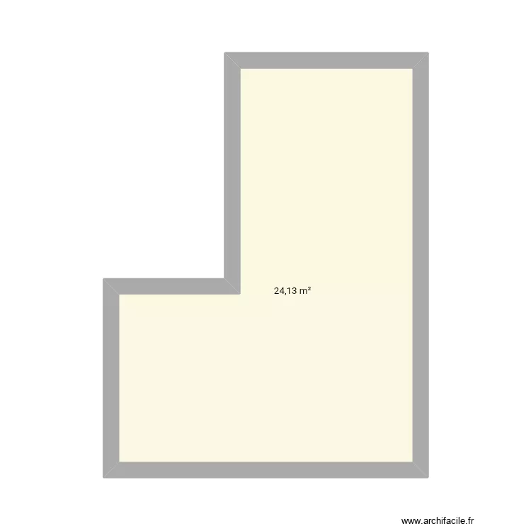 Casaa. Floor plan with 1  and 24 m²