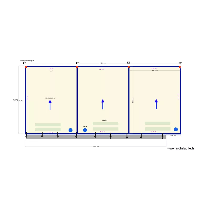 Gary loan. Floor plan with 3 and 60 m² Gary loan. Floor plan with 3 and 60 m²