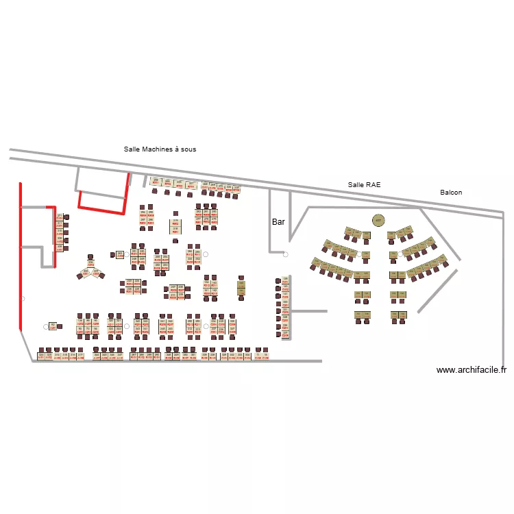 Plan au 20.07. Floor plan with Plan au 20.07. Floor plan with