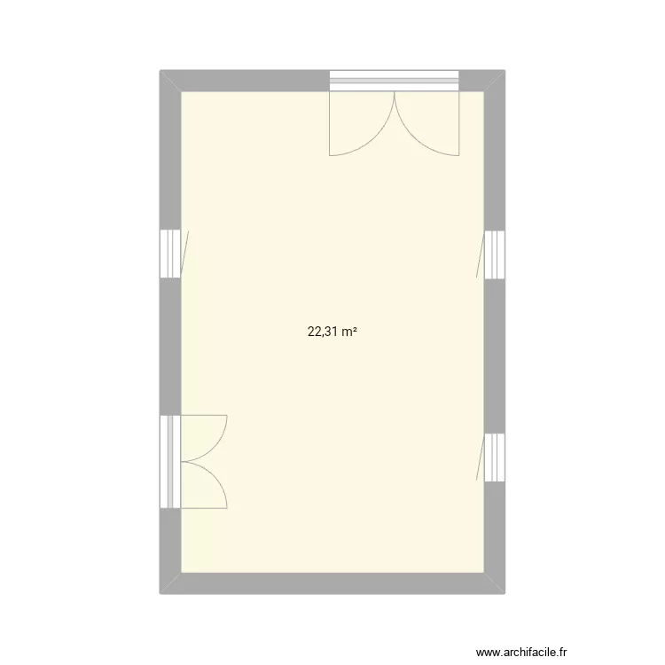 Upstairs stone room template accurate. Floor plan with 