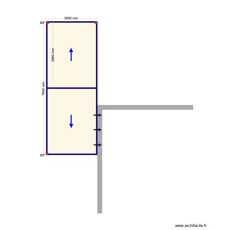 Antonio Henrique v2. Floor plan with 