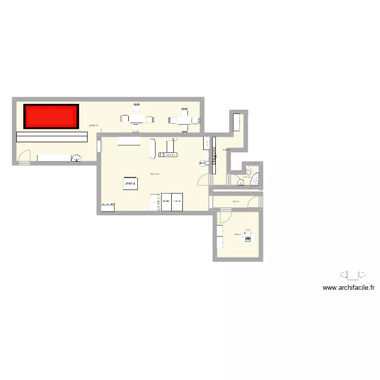 plan clement. Floor plan with 