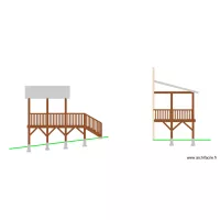 Deck Front Elevation profile